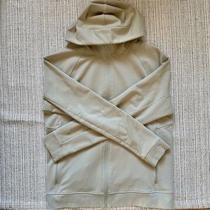 Lululemon Men City Sweat Full-Zip Hoodie Raw Linen Medium